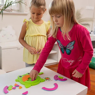 KikkerKracht Rompecabezas | Jugar juntos, aprender juntos – Rompecabezas desafiante y educativo para padres e hijos.